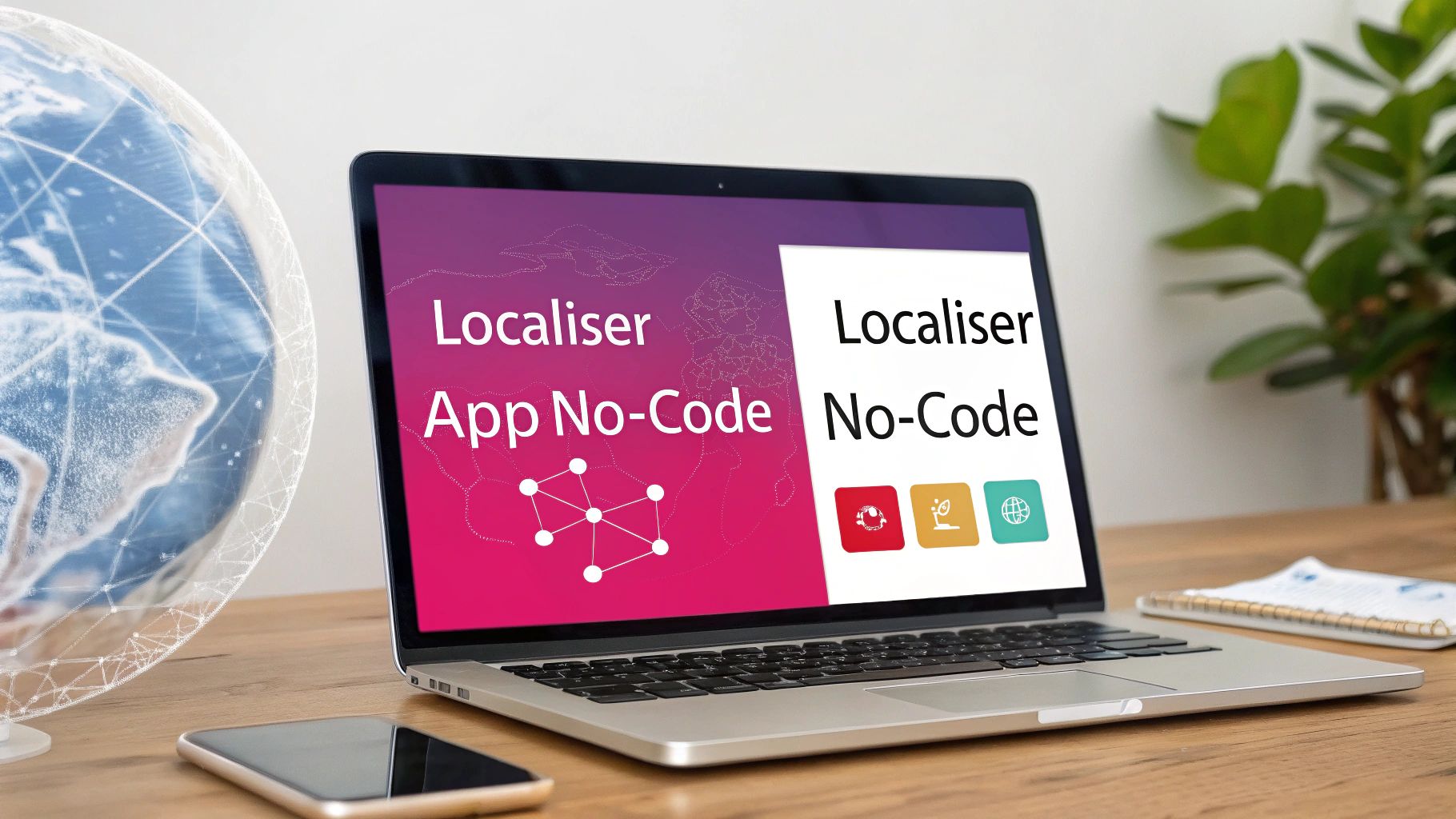 Localiser votre application no‐code : traduire Bubble, Webflow et consorts