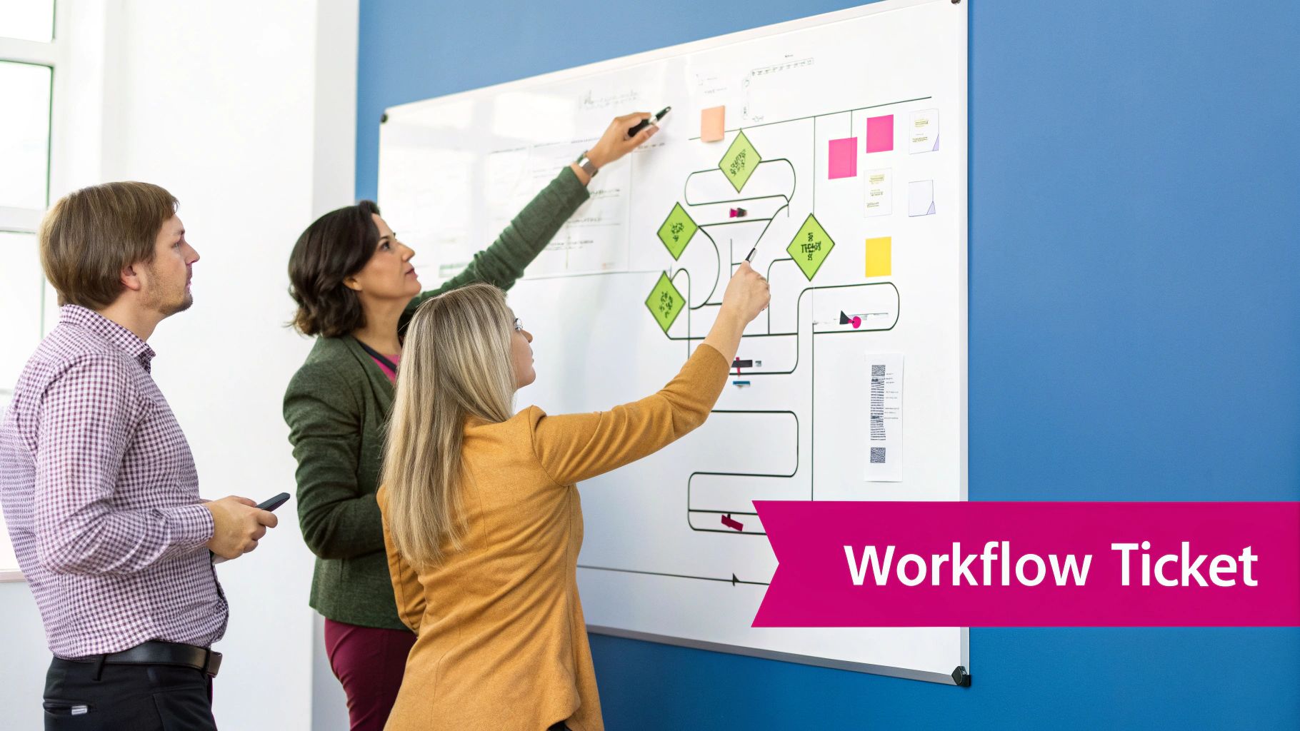 Logo de Make (anciennement Integromat) avec des icônes d'applications connectées.