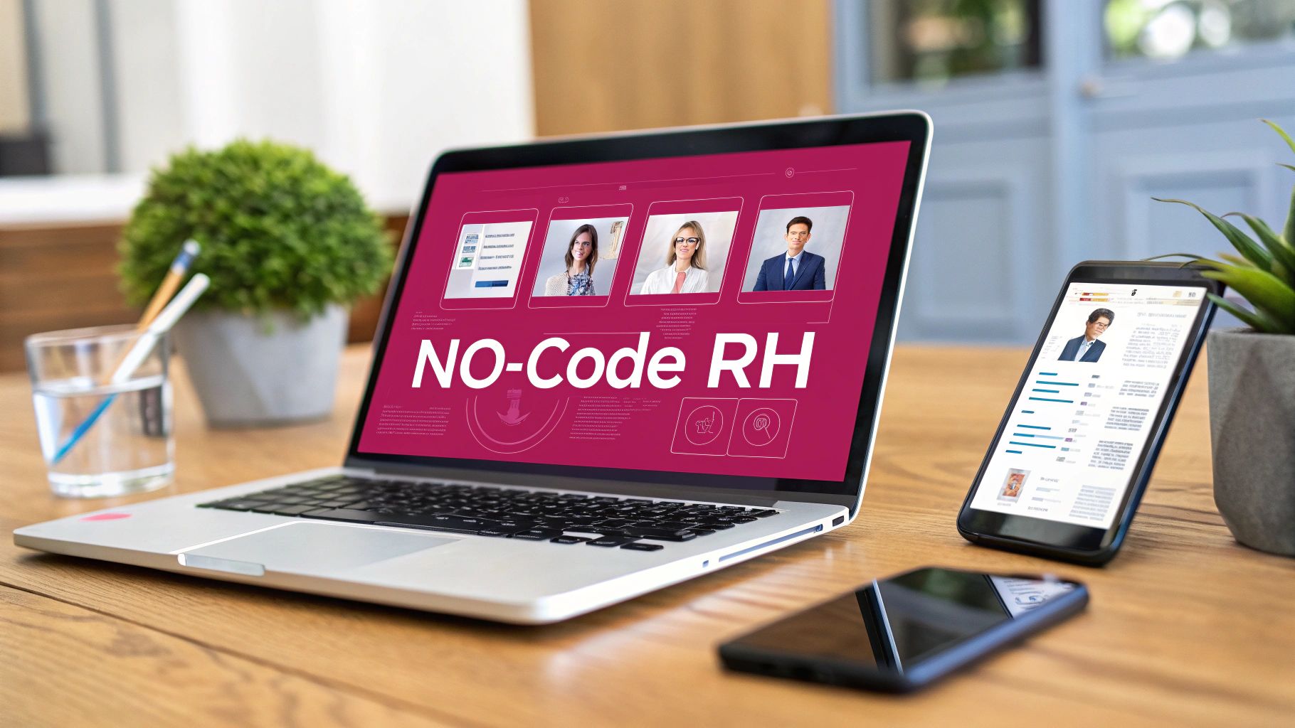 No-code pour la gestion RH : créer un outil de recrutement sur mesure