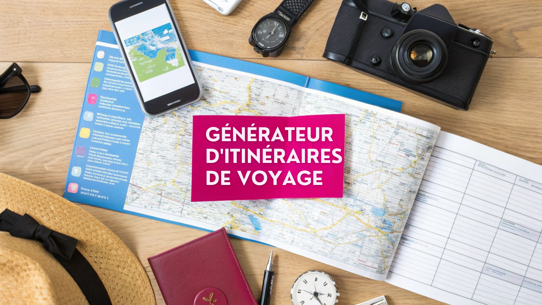 Développer un Générateur d'Itinéraires de Voyage Simple Facilement