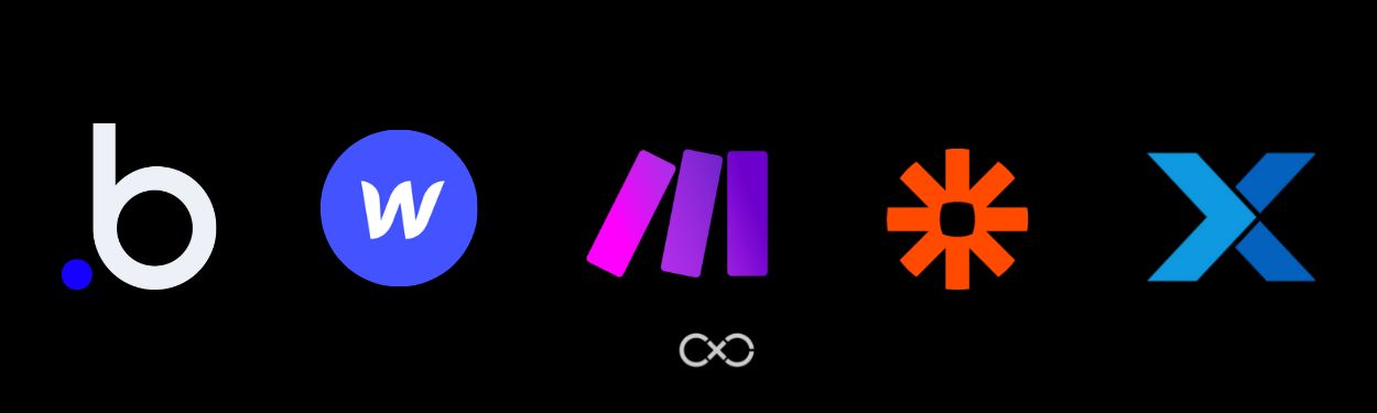 Expert No code tools : Bubble, Webflow, Make, Zapier, Xano