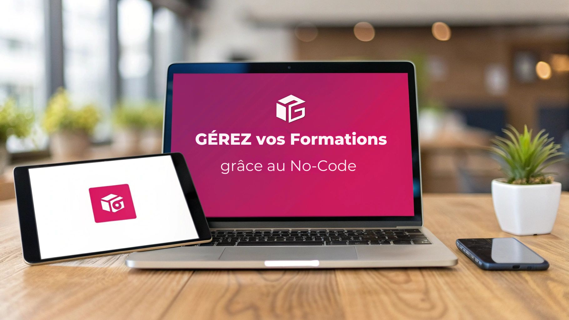 Gérez vos formations e-learning via une app no-code facilement