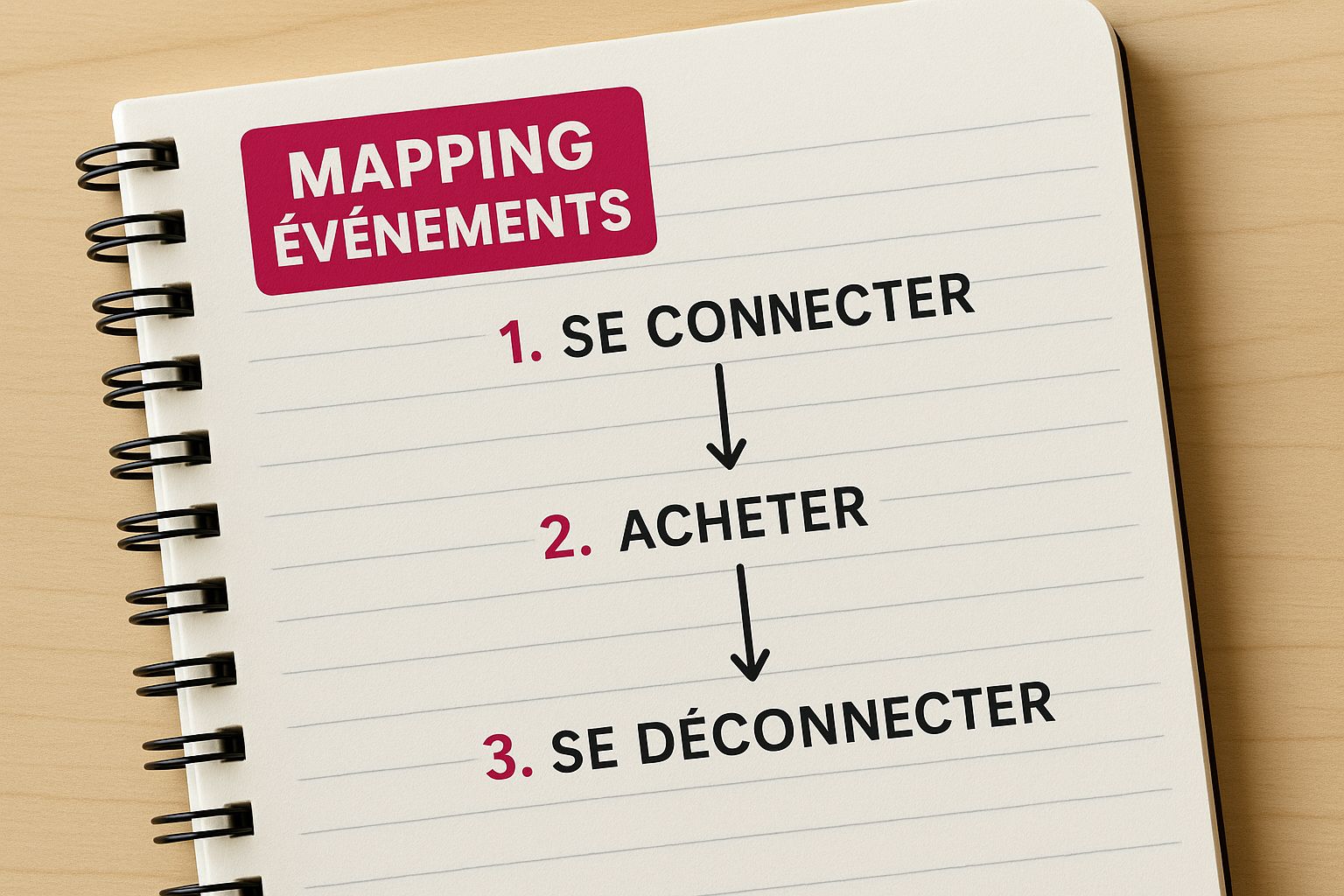 Infographic about Plan de Taggage Webflow/Bubble