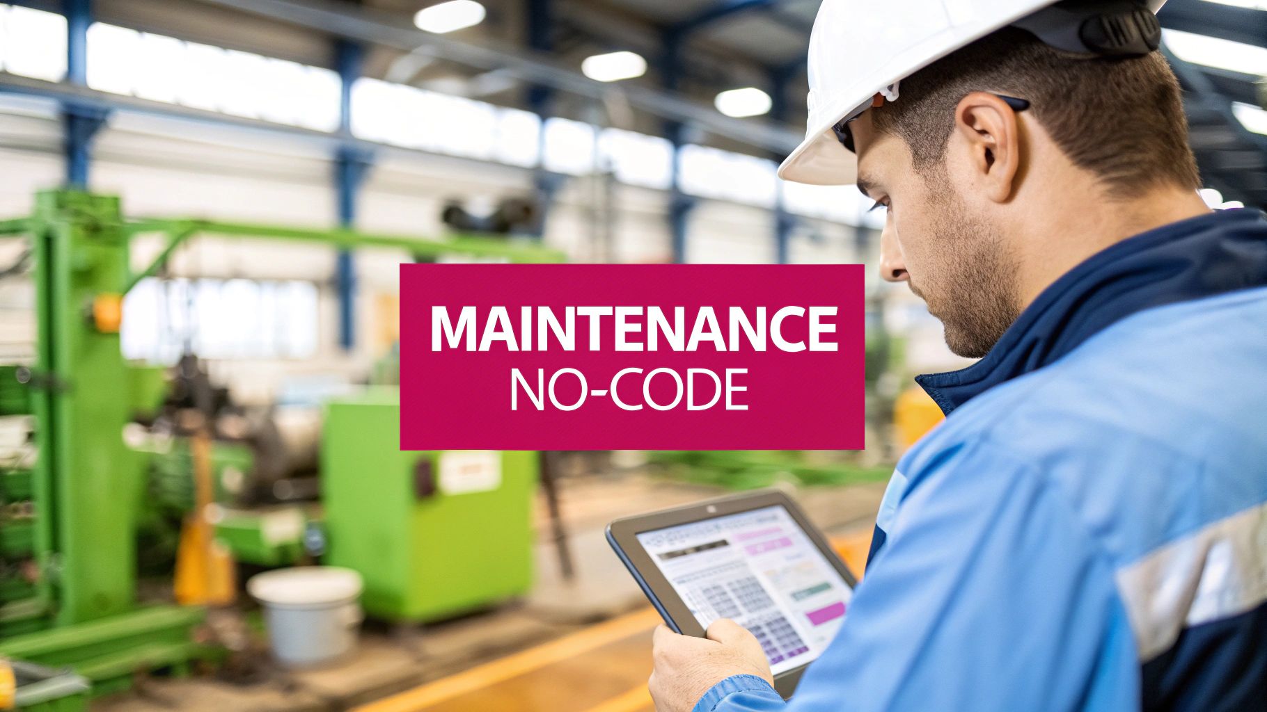 Suivi de la Maintenance des Équipements Industriels Sans Coder : Simplifiez la gestion