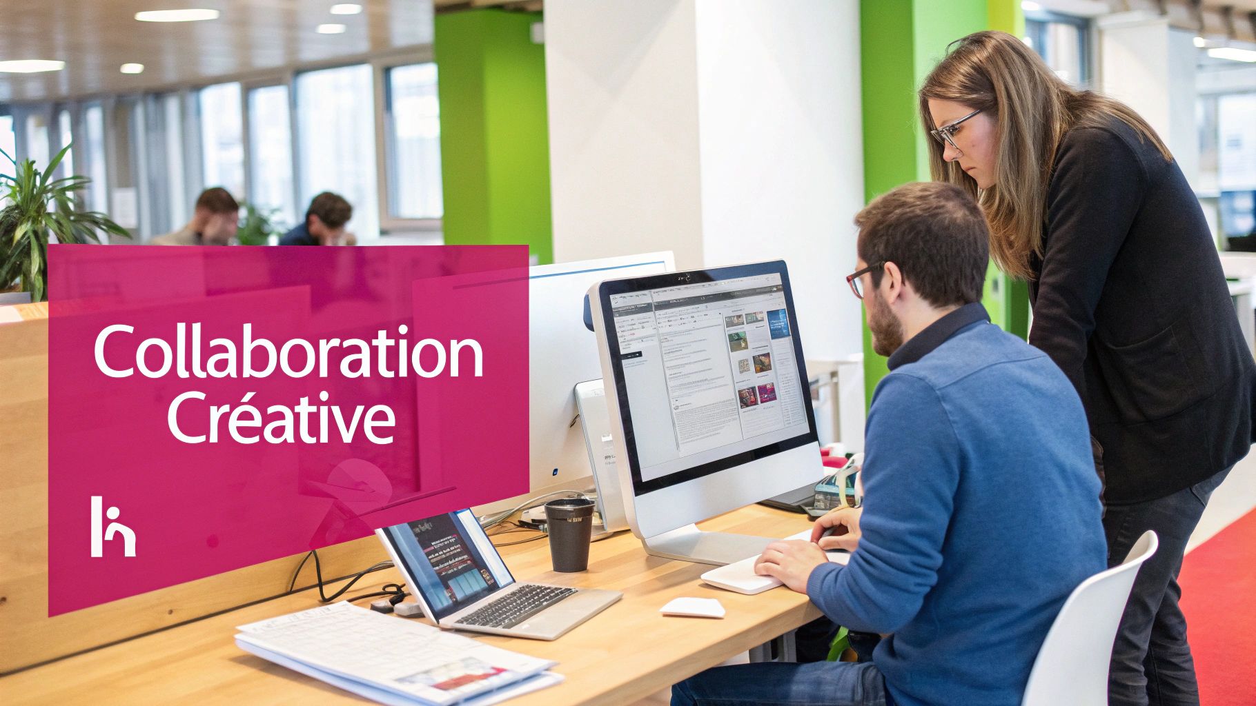 Des personnes travaillant sur des projets web