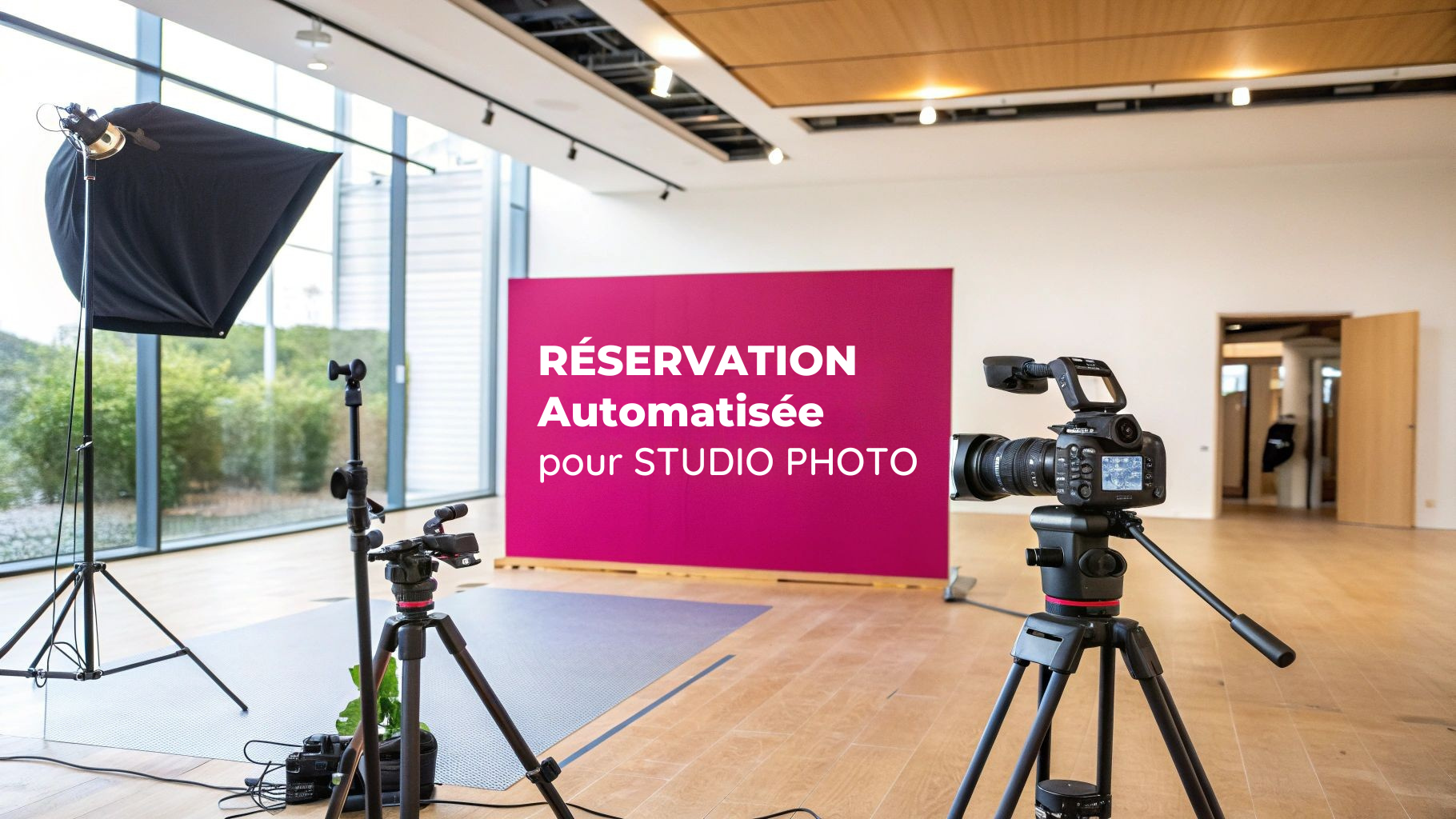 Gestion des Réservations de Studio Photo grâce aux Outils No-Code