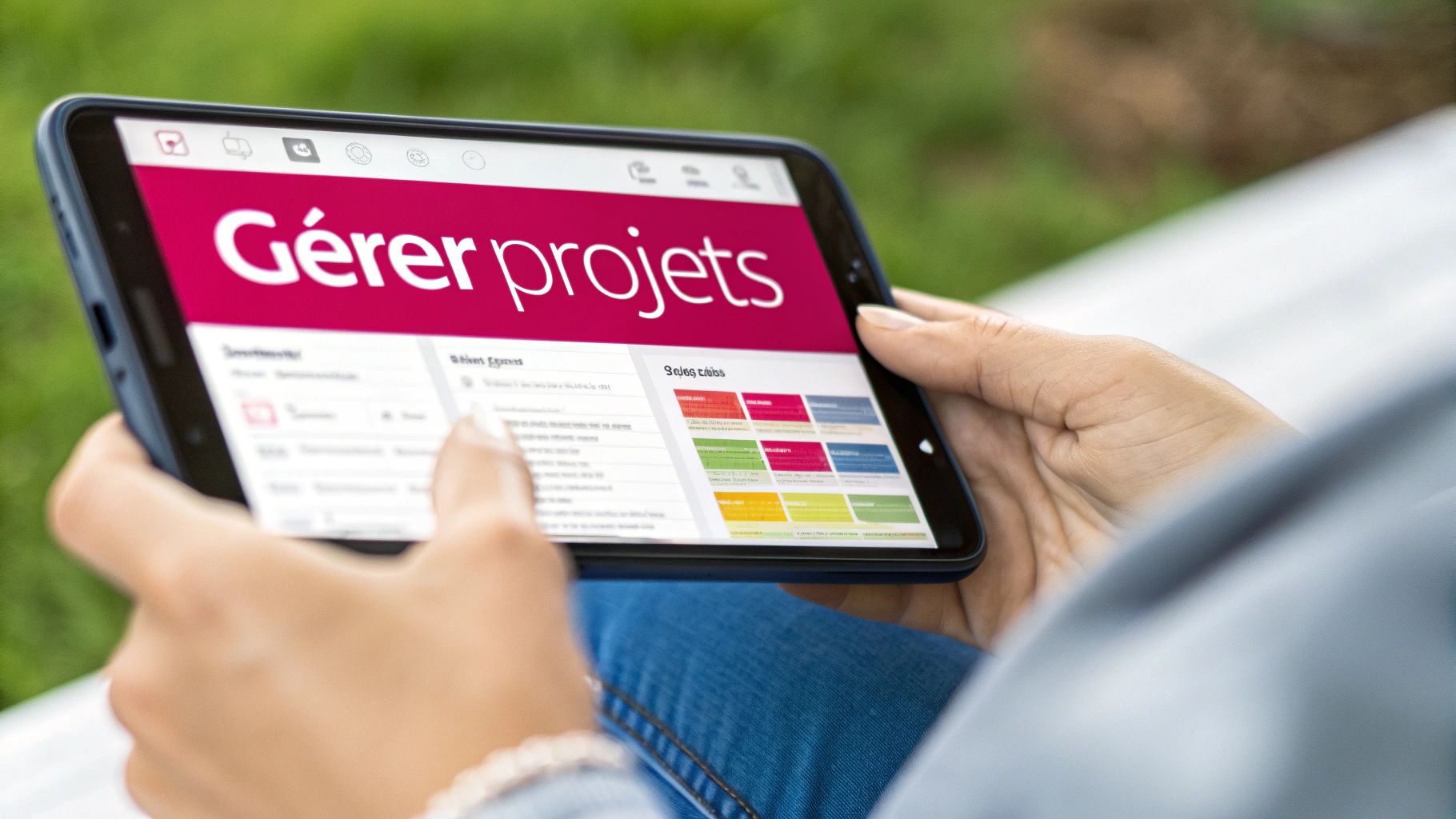 Vue en 3D d'un ordinateur portable et des graphiques financiers