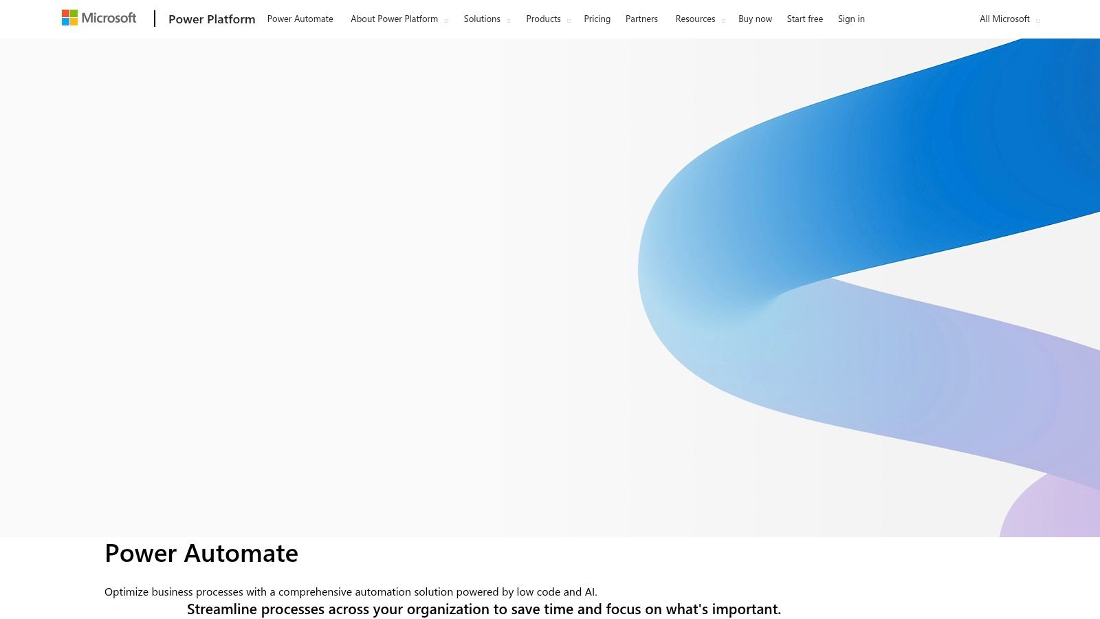 Microsoft Power Automate