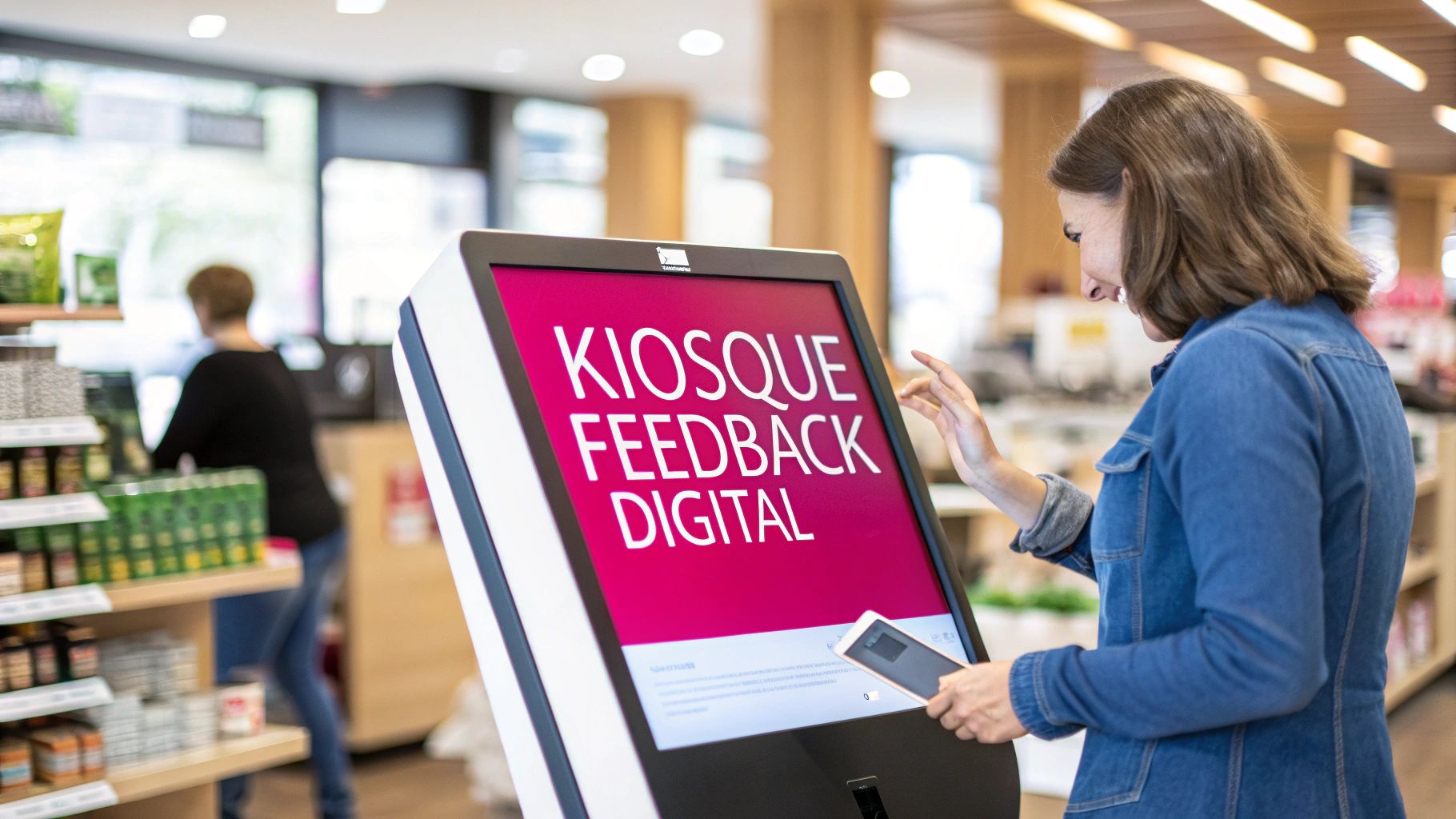 Installez un kiosque feedback digital en point de vente sans coder - Guide