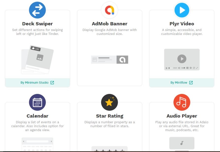 The Marketplace of Adalo