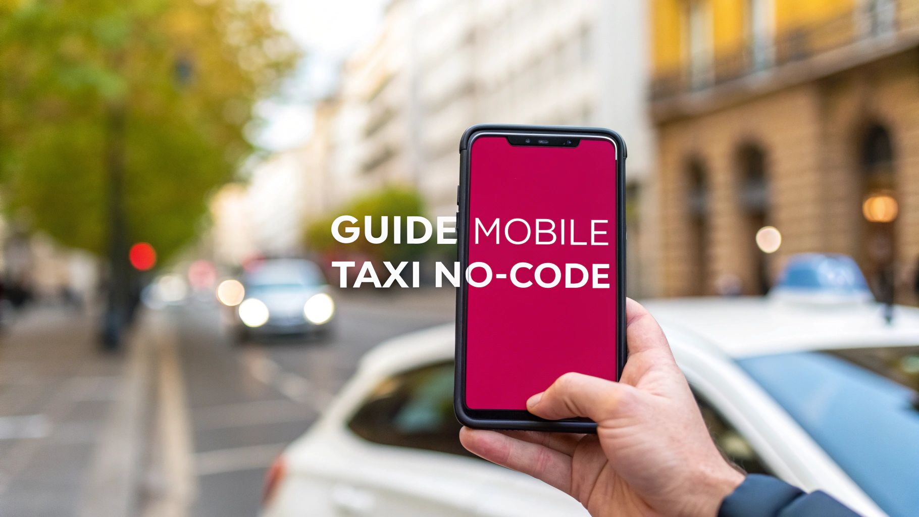 Créez une appli mobile de réservations de taxis locaux no-code: Guide rapide
