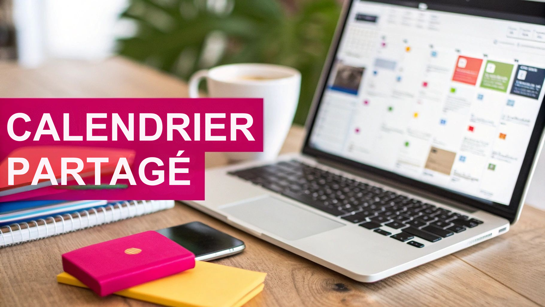 Calendrier partagé et automatisé sur Notion pour les projets freelance