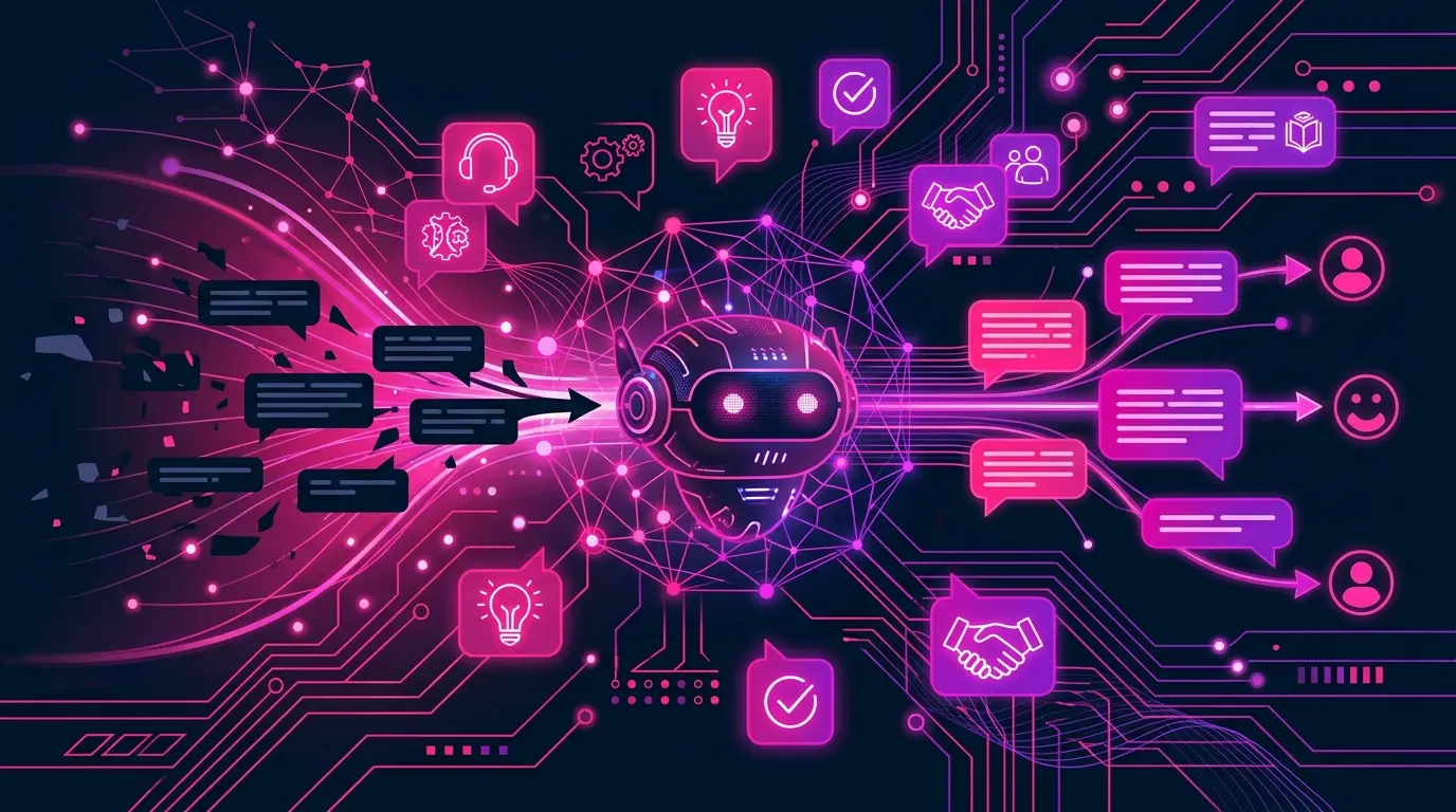 Chatbot IA pour automatiser le support client en entreprise