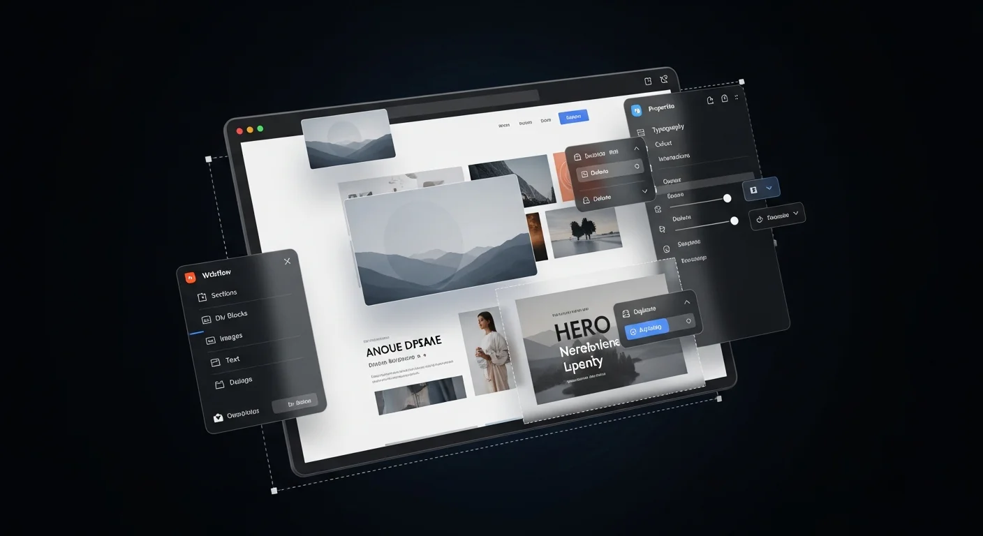 Webflow : guide complet pour créer un site professionnel