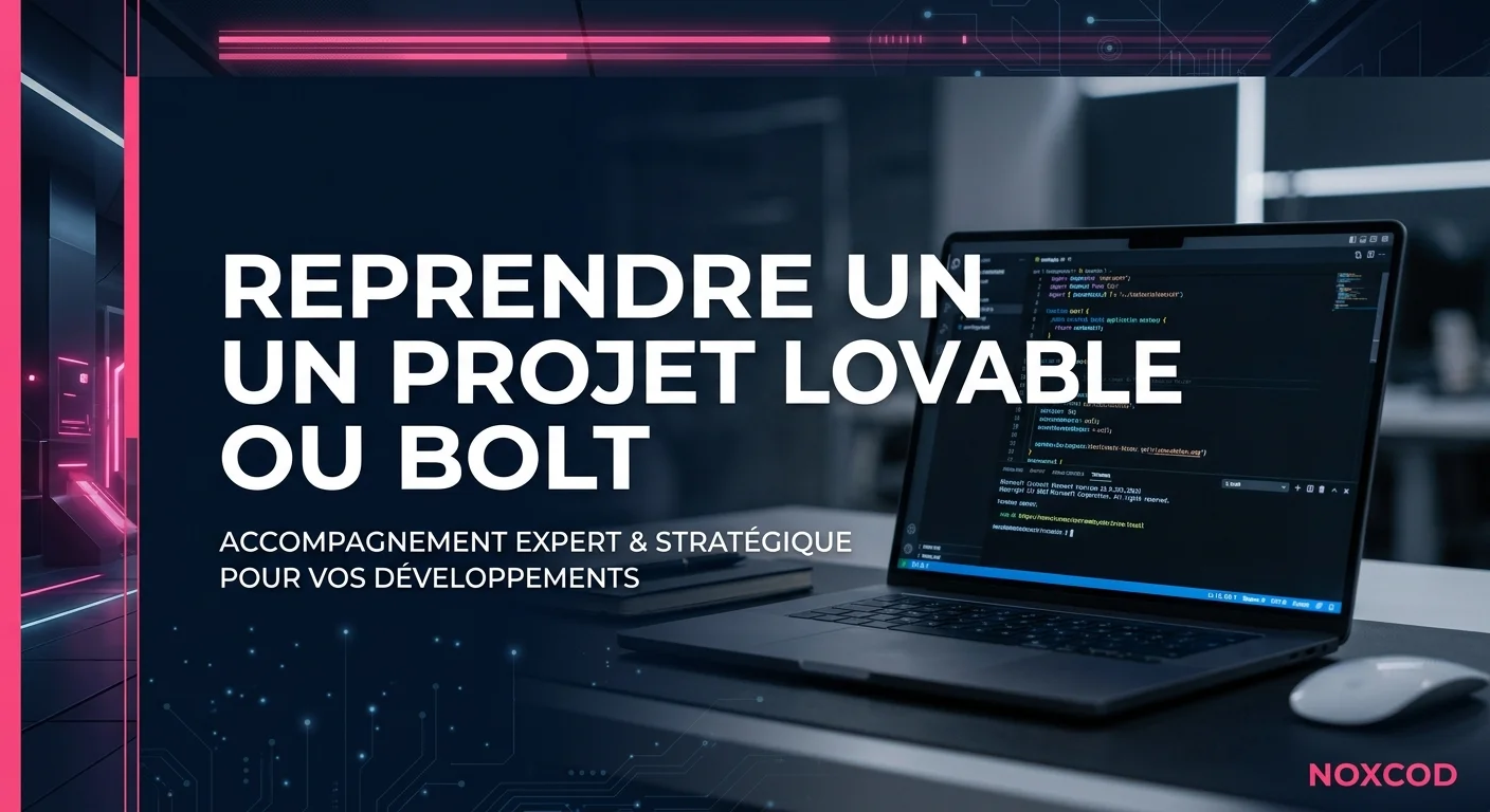 Reprendre un projet Lovable ou Bolt : guide de sauvetage
