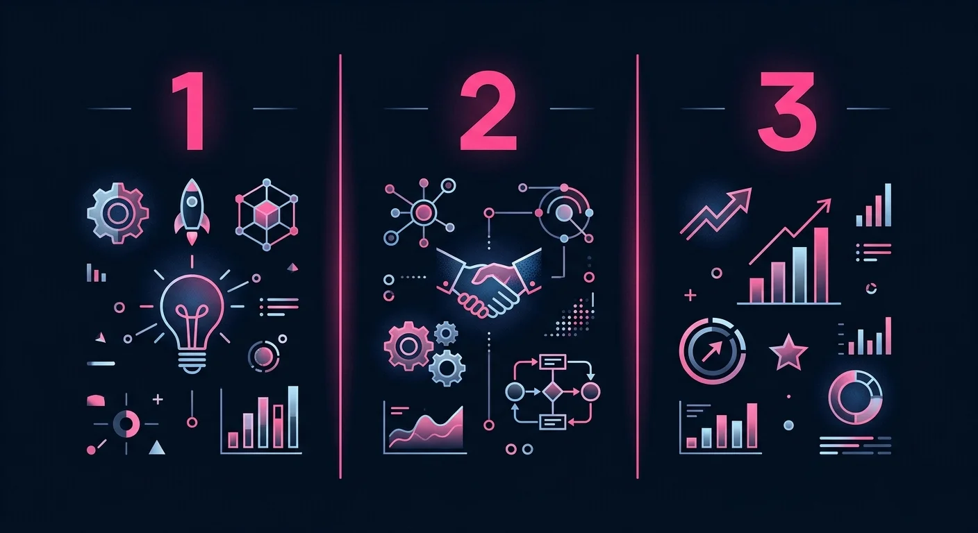 Infographie : choisir son scénario de reprise Lovable ou Bolt