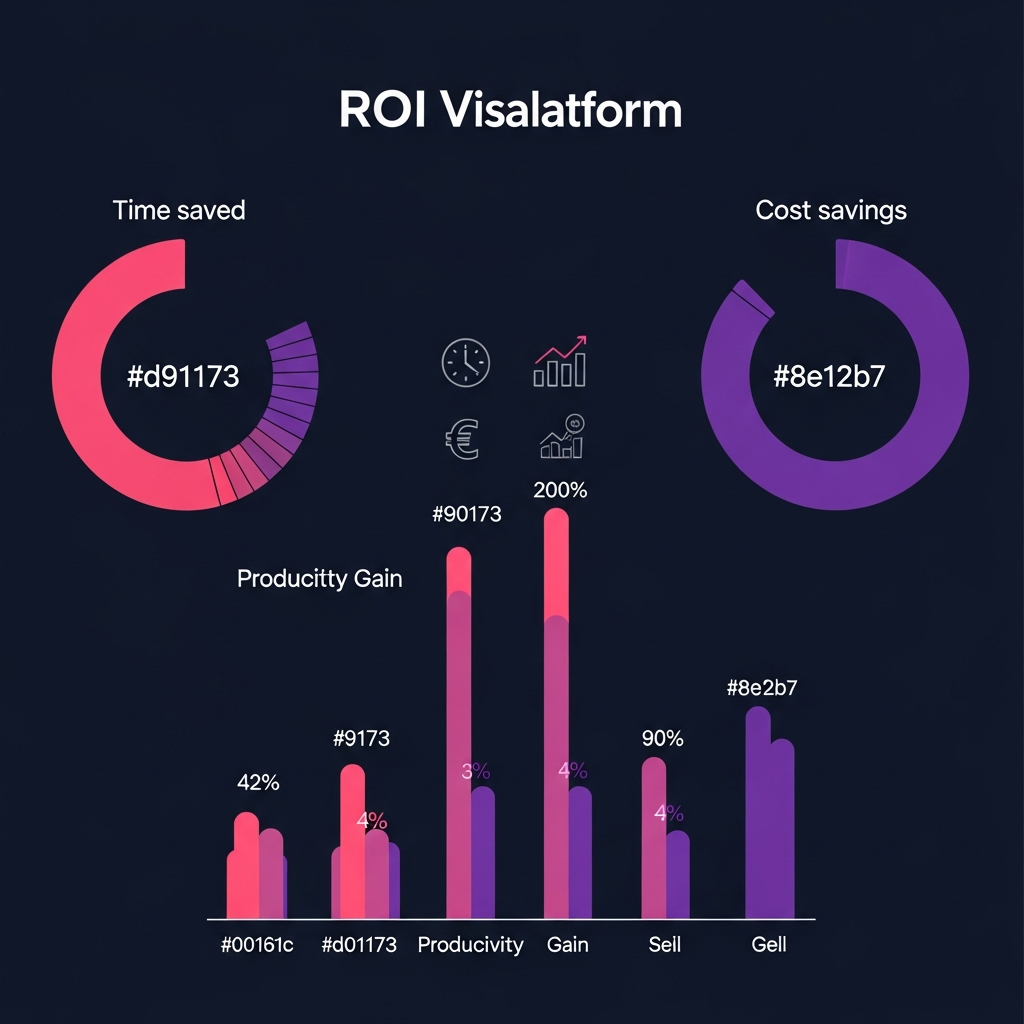 Indicateurs ROI Power Platform pour la présentation direction