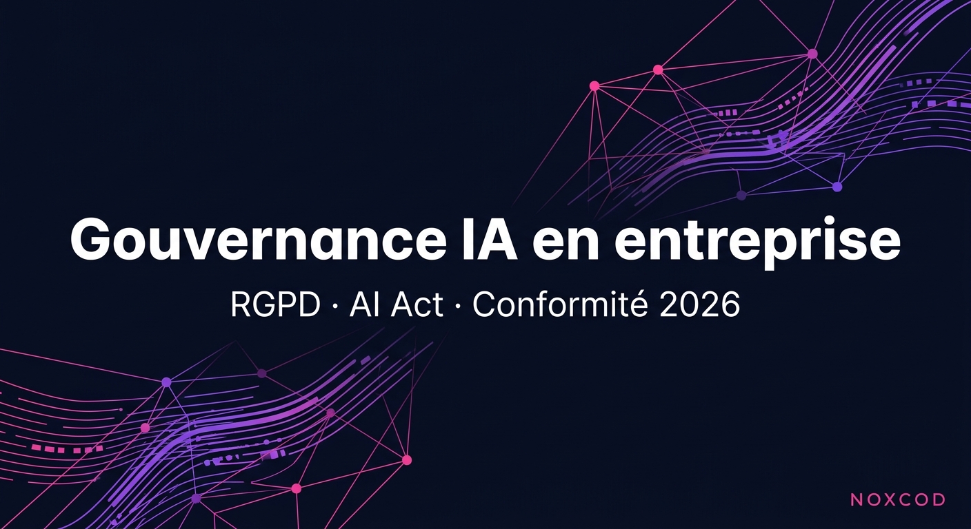 Gouvernance IA en entreprise : RGPD, AI Act et conformité en pratique