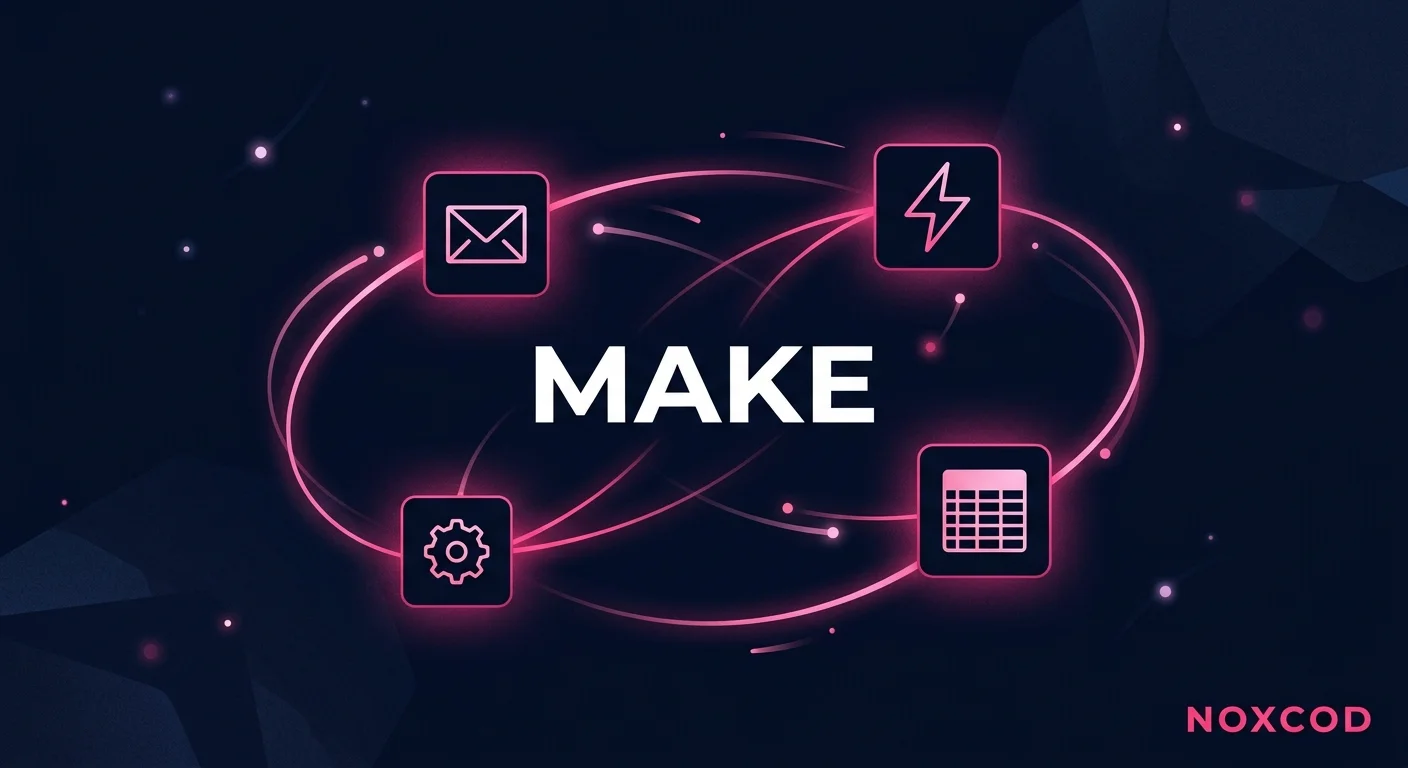 Make Integromat : automatisation visuelle, tarifs et cas d'usage en 2026