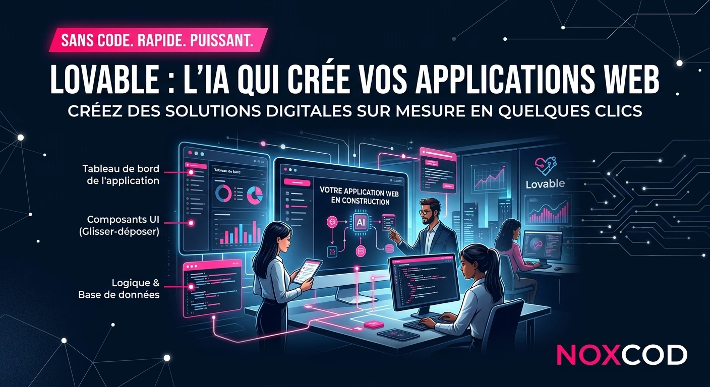 Lovable : créer une application web complète avec l'IA en quelques heures