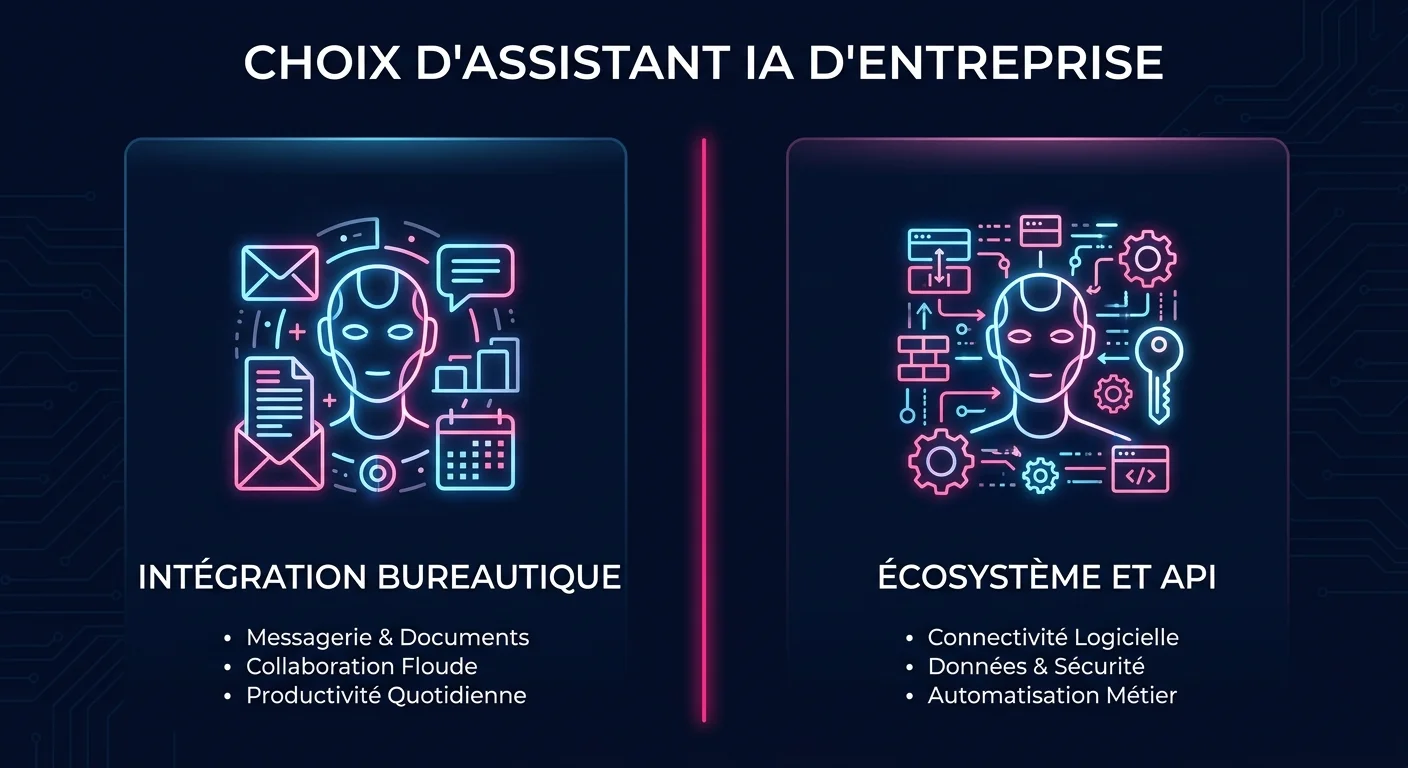 Gemini intégré à Google Workspace face à ChatGPT et son écosystème d'API