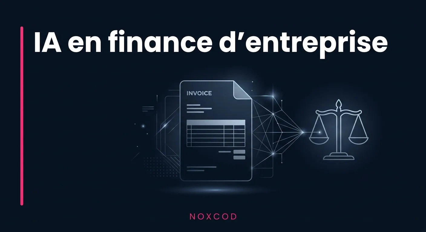 IA en finance d'entreprise : rapprochement bancaire, factures fournisseurs et scoring crédit encadré par la loi