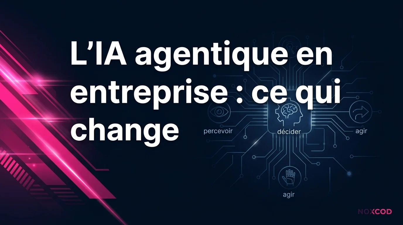 L'IA agentique en entreprise : ce qui change