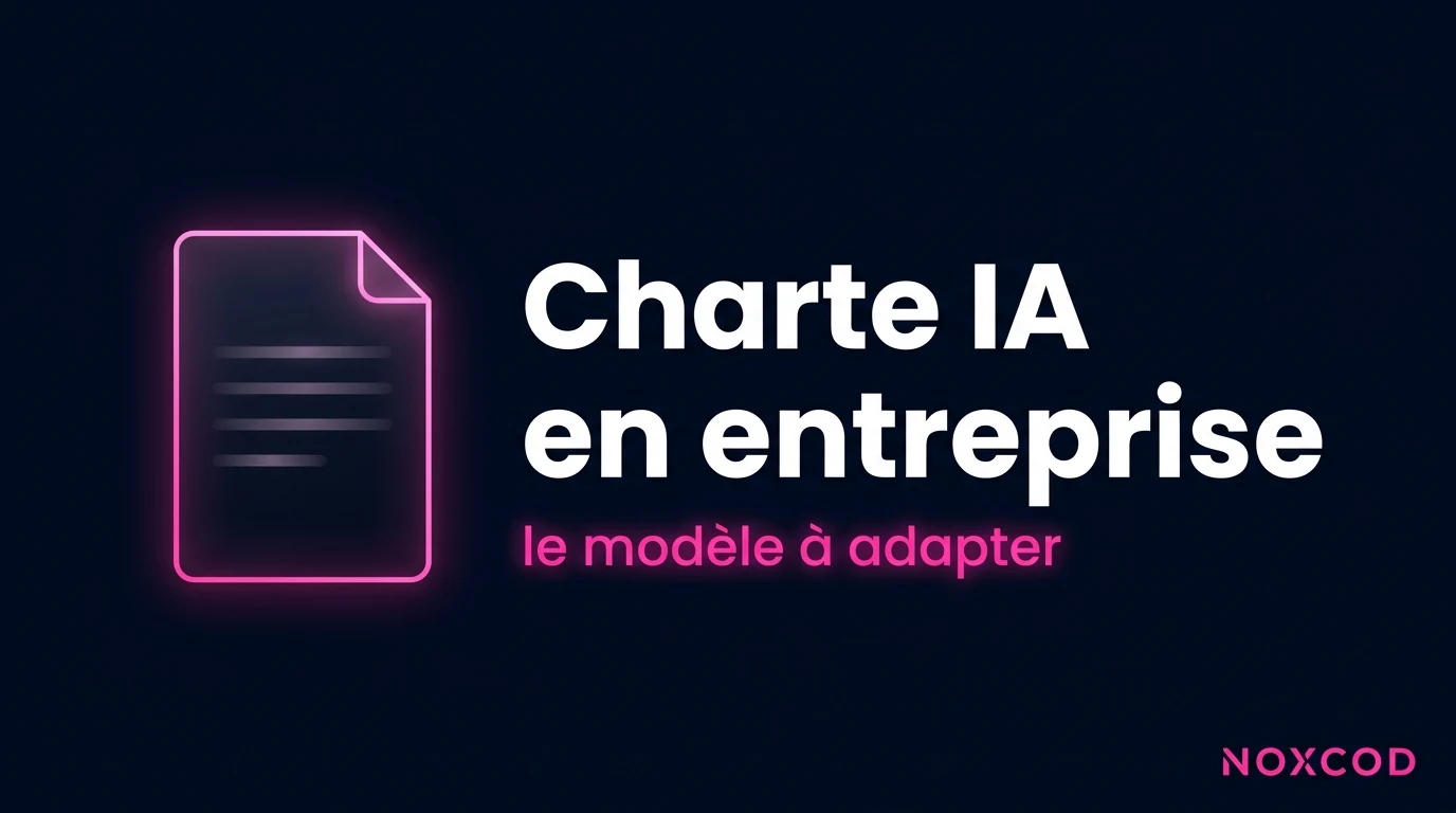 Charte IA en entreprise : le modèle à adapter