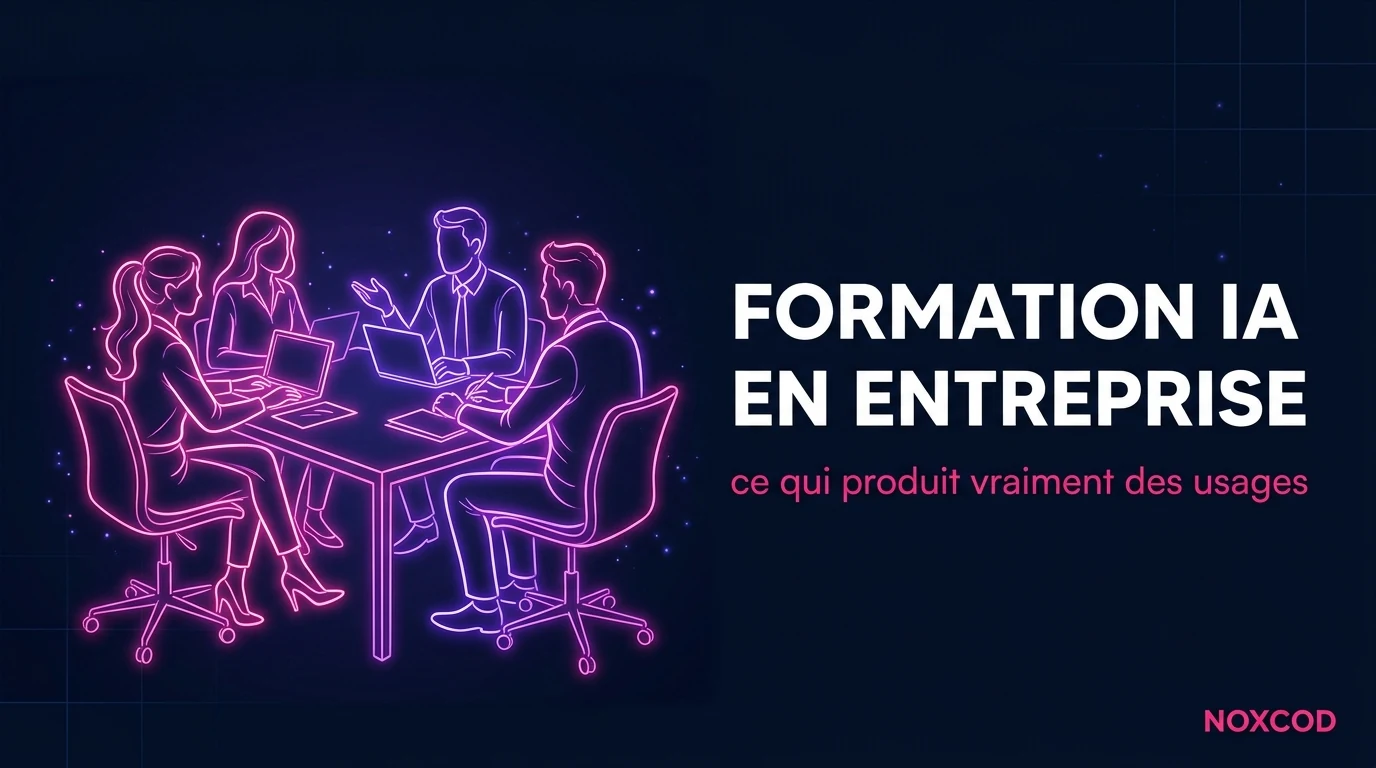 Formation IA en entreprise : ce qui produit vraiment des usages