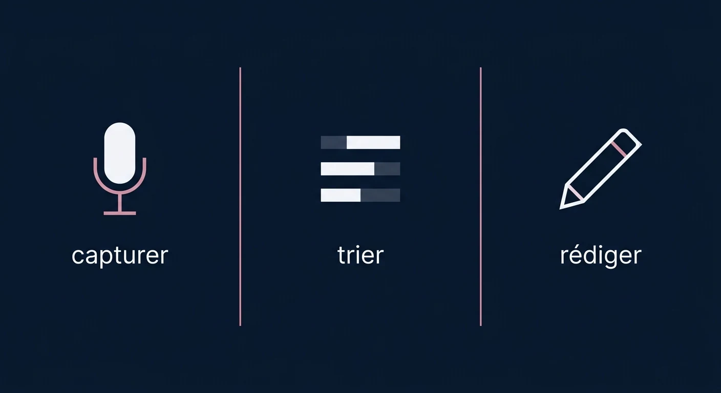 Les trois familles d'usage de l'IA dans un CRM : capturer, trier, rédiger