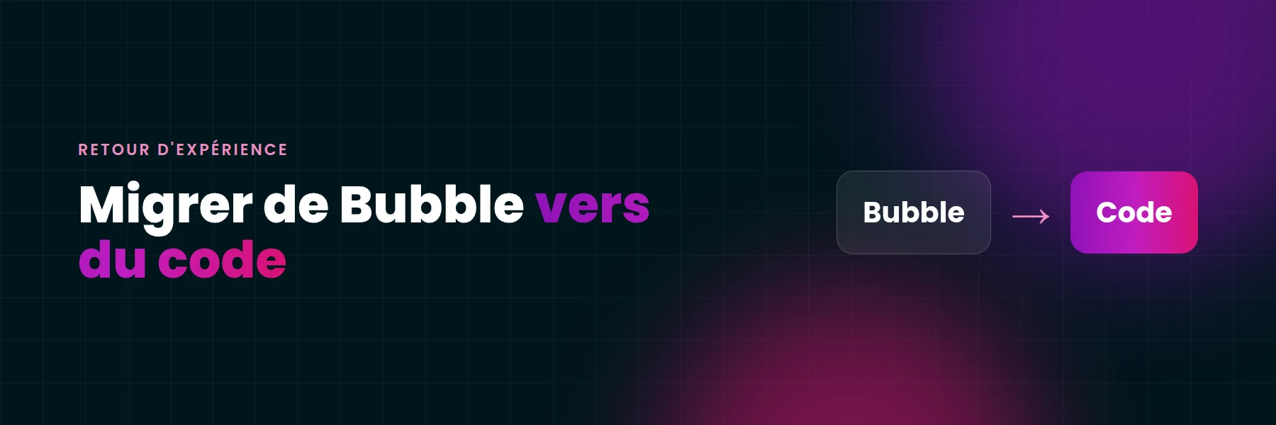 Migrer de Bubble vers du code : comment on a basculé Tala en une nuit