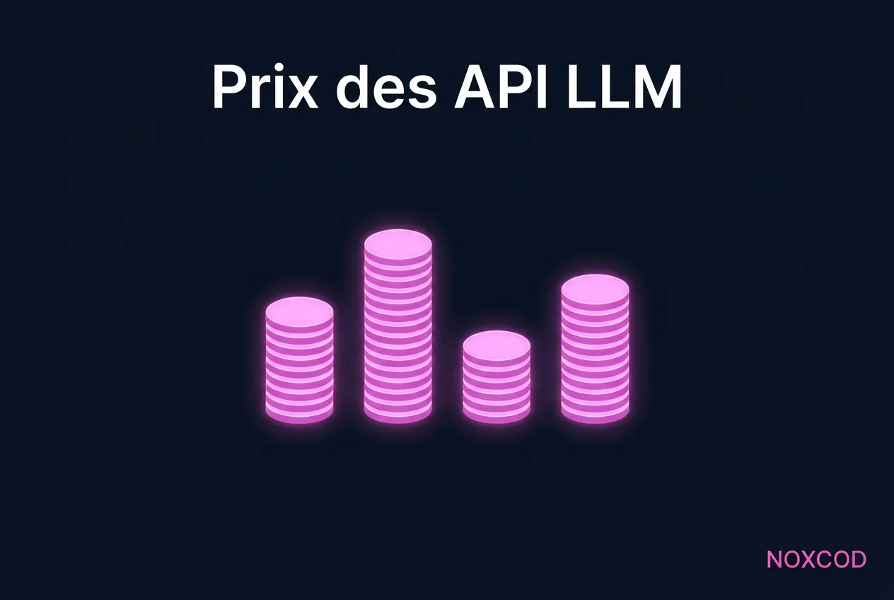 Prix des API LLM : OpenAI, Gemini, Claude et Mistral comparés