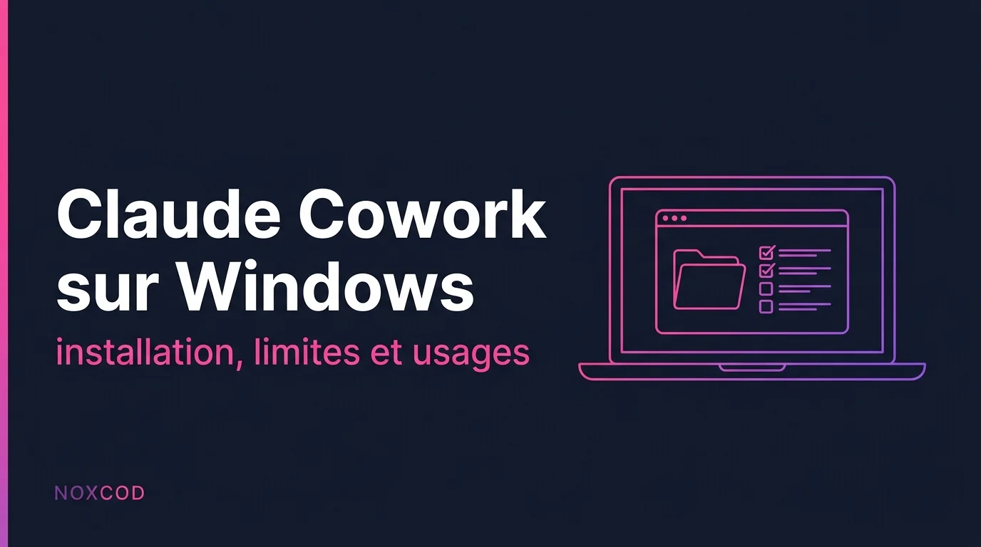 Claude Cowork sur Windows : installation, limites et usages